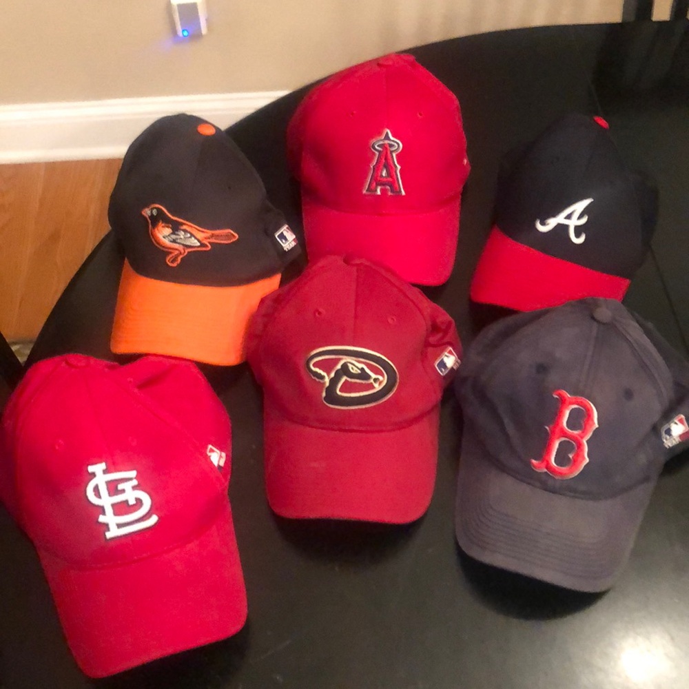 Kids MLB adjustable baseball hats